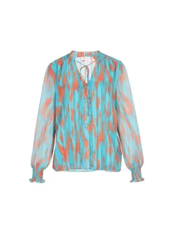 IZIA Damen Bluse in aqua