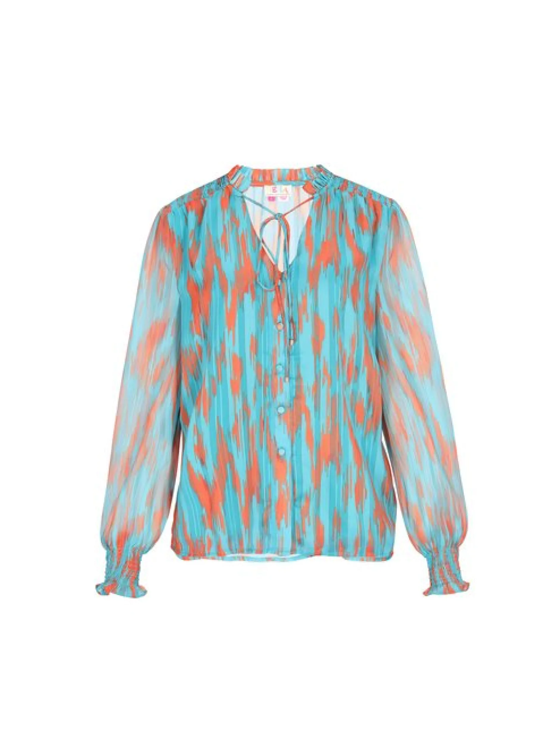 IZIA Damen Bluse in aqua