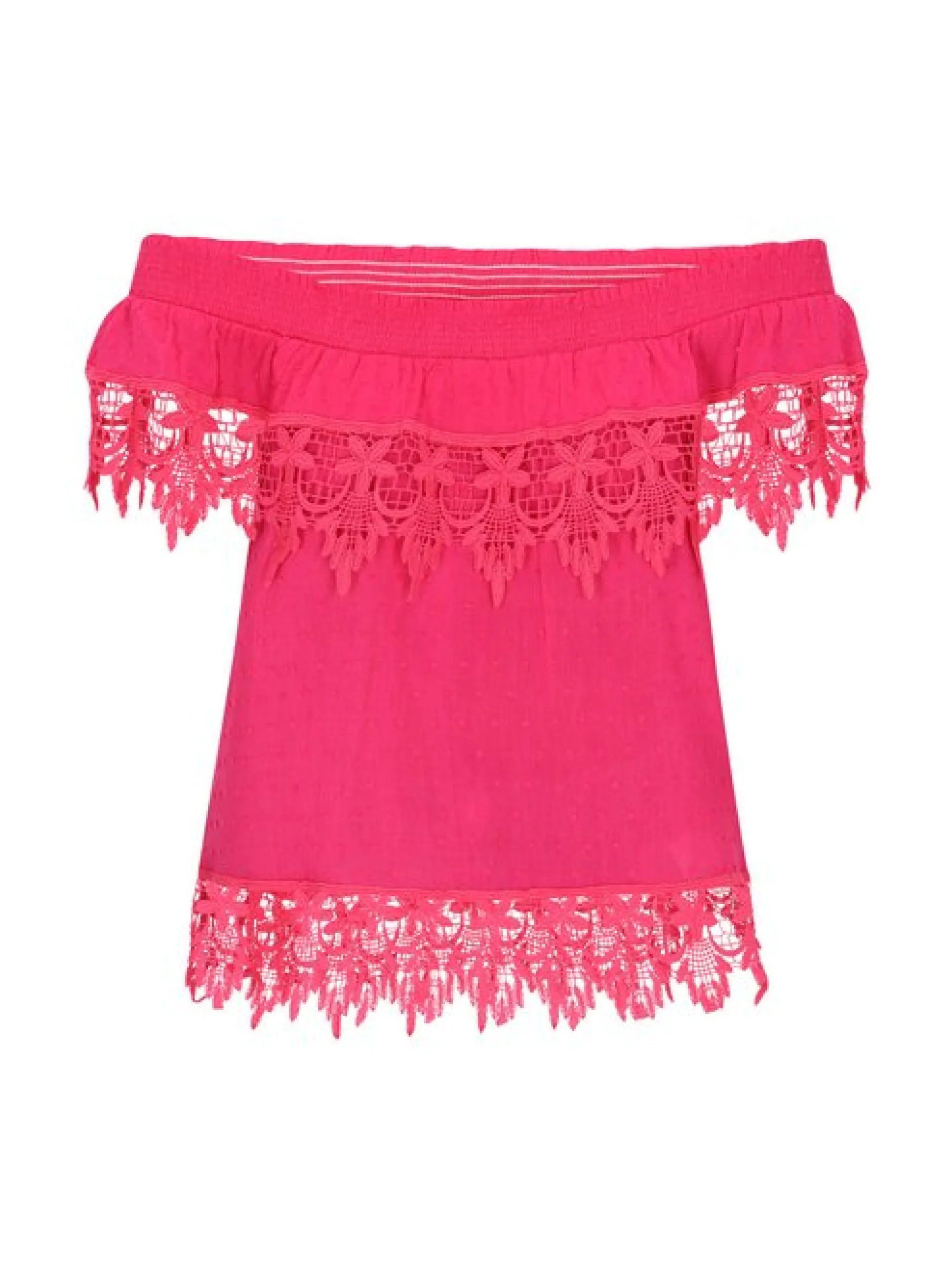 IZIA Damen Bluse in fuchsia