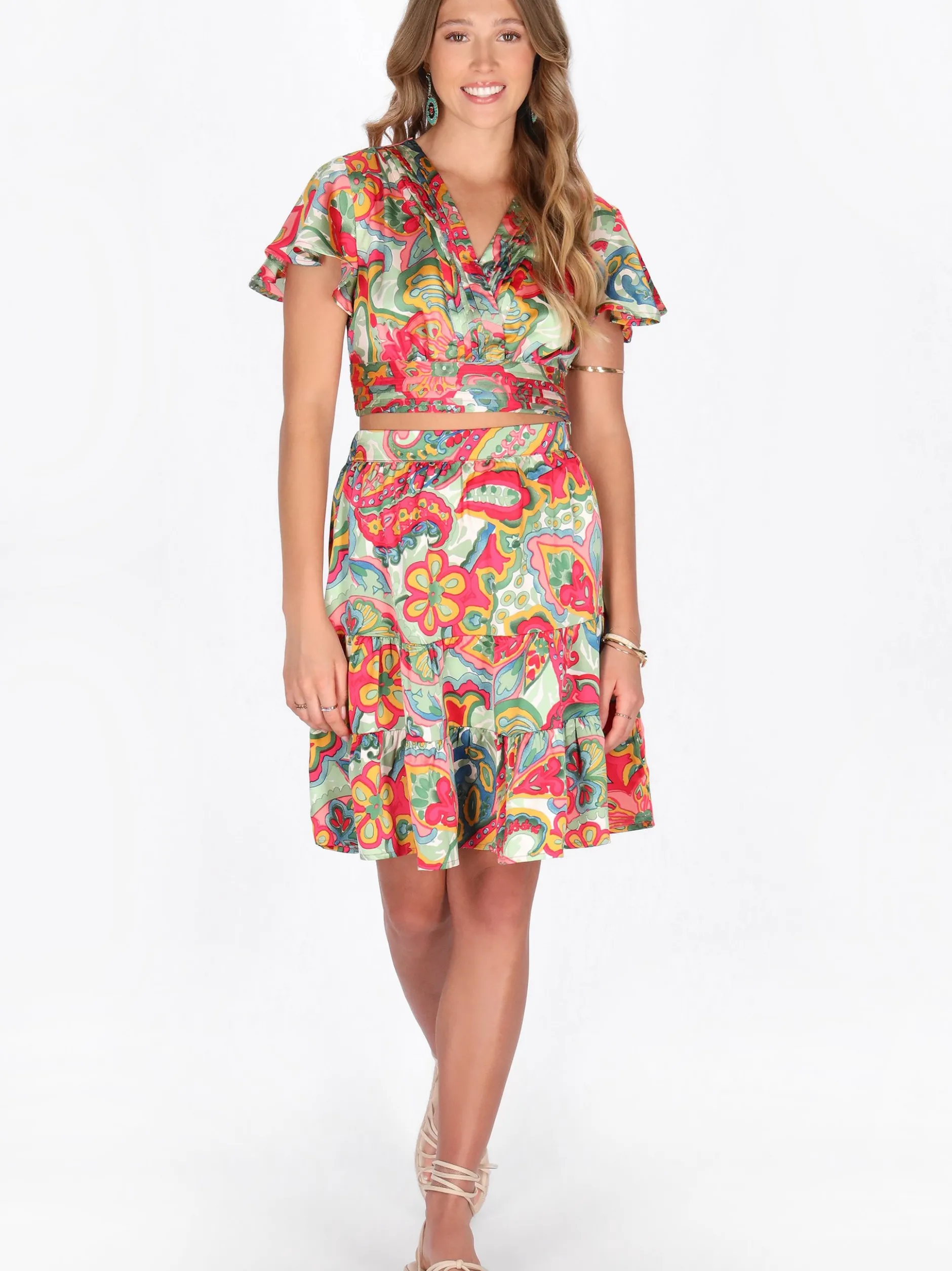 IZIA Damen Bluse in grün