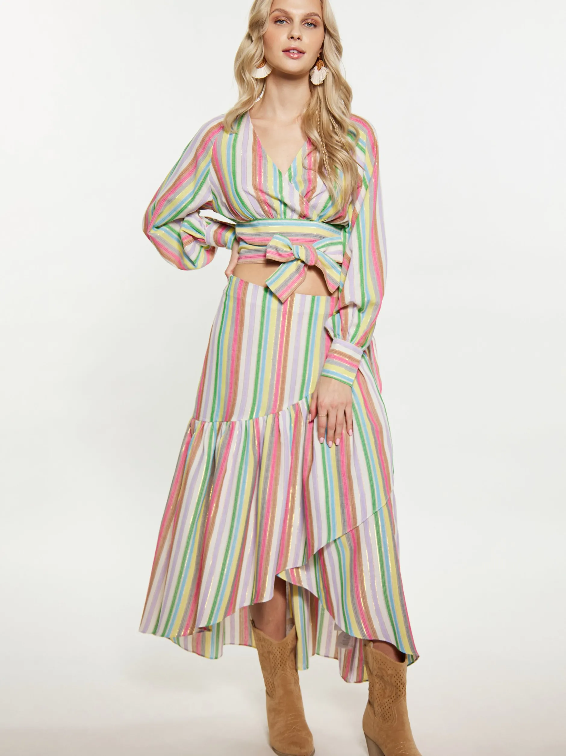 IZIA Damen Bluse in mehrfarbig