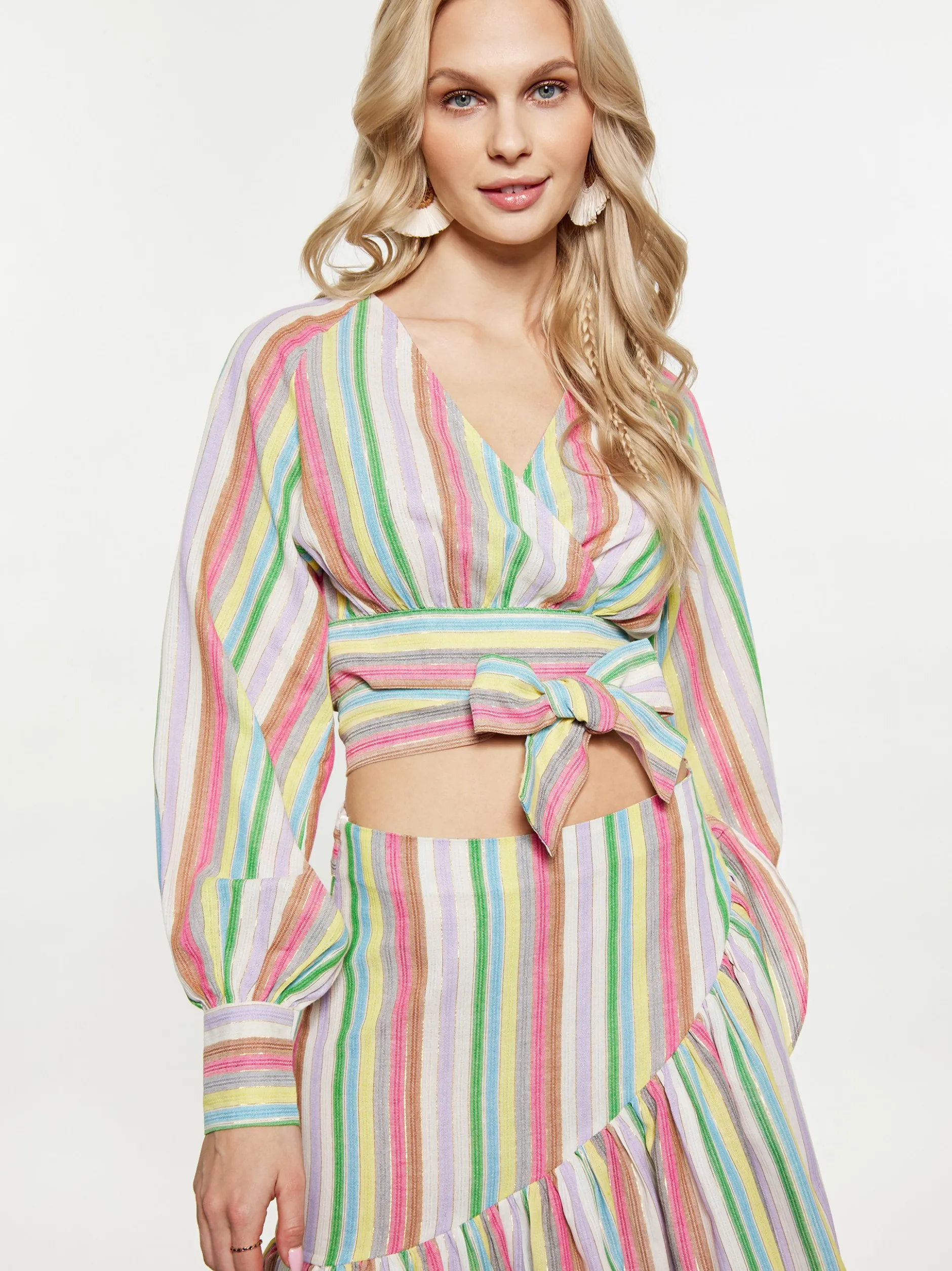 IZIA Damen Bluse in mehrfarbig
