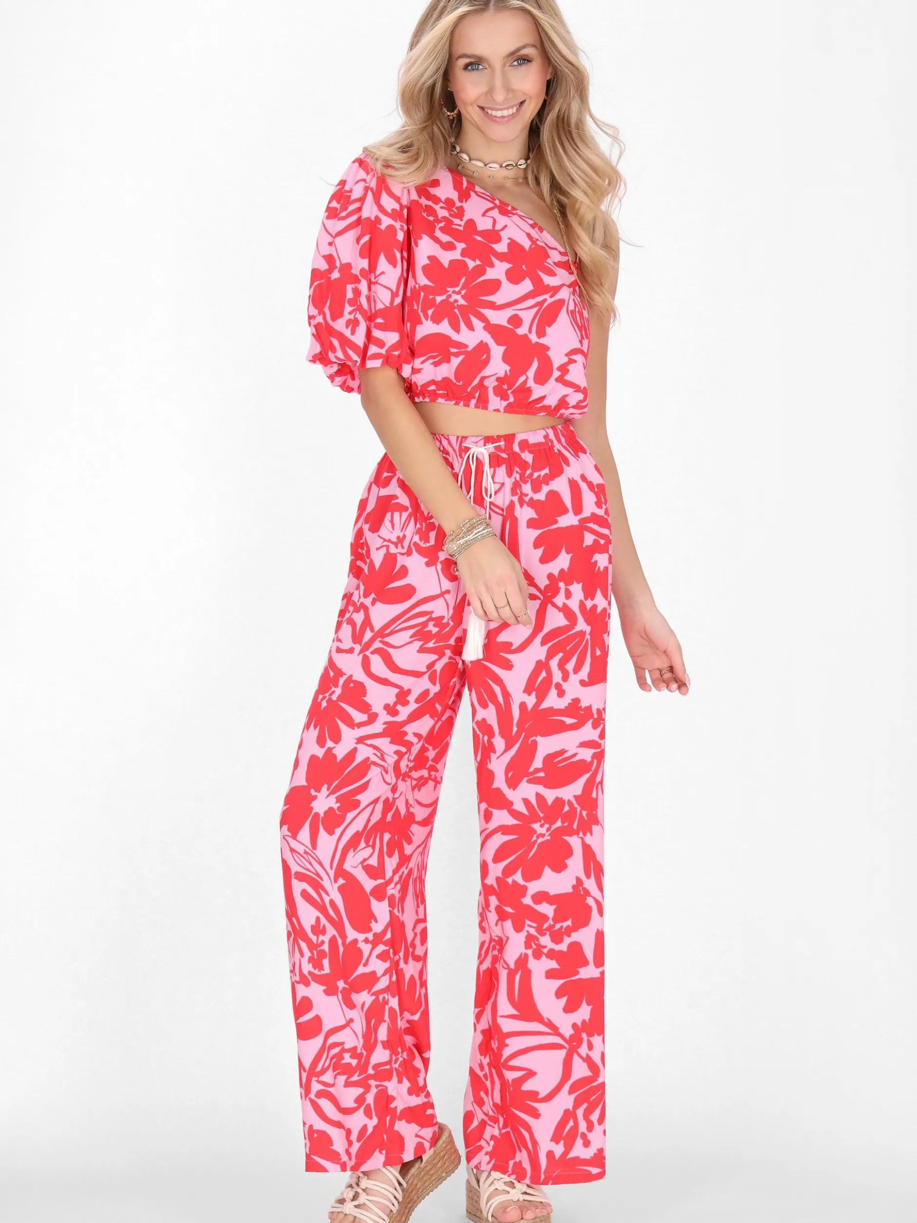 IZIA Damen Bluse in mehrfarbig