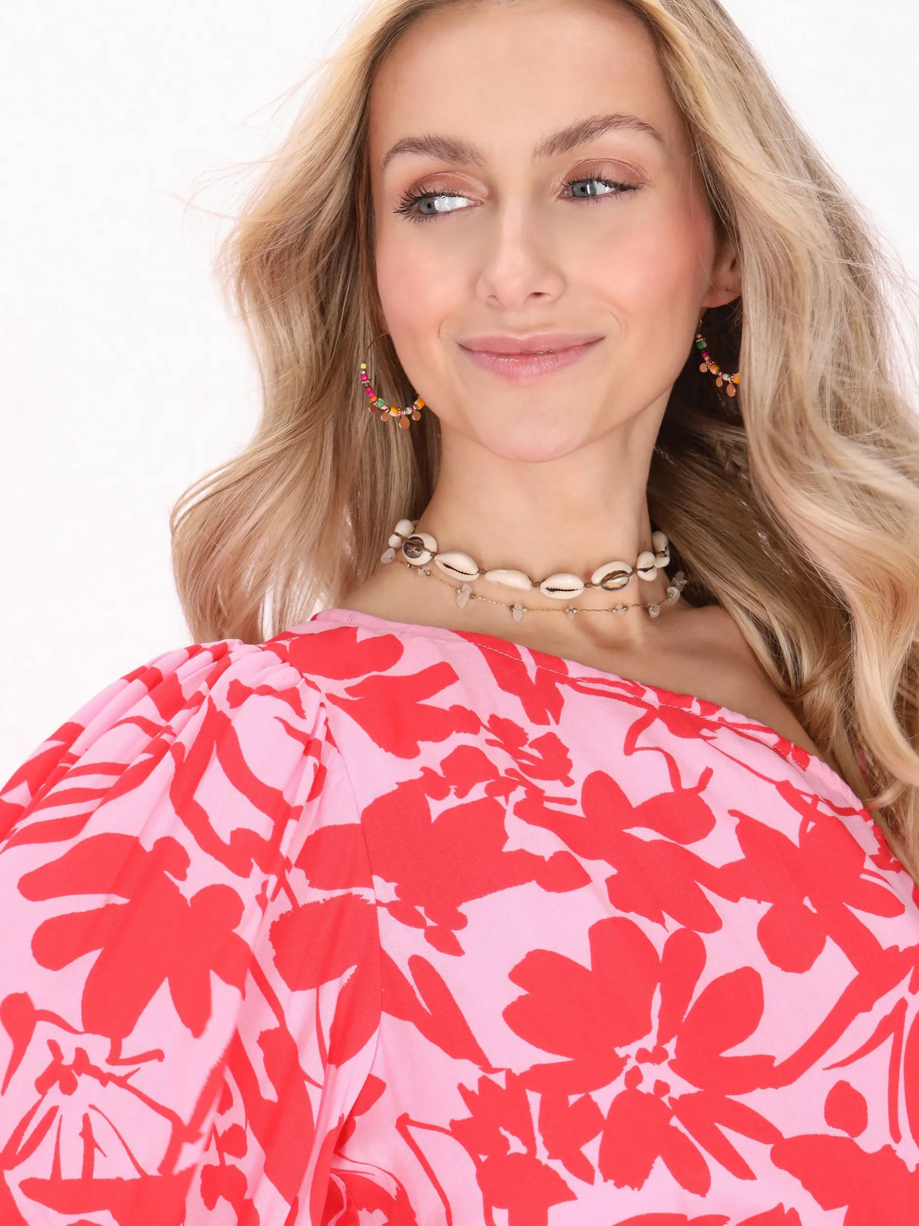 IZIA Damen Bluse in mehrfarbig