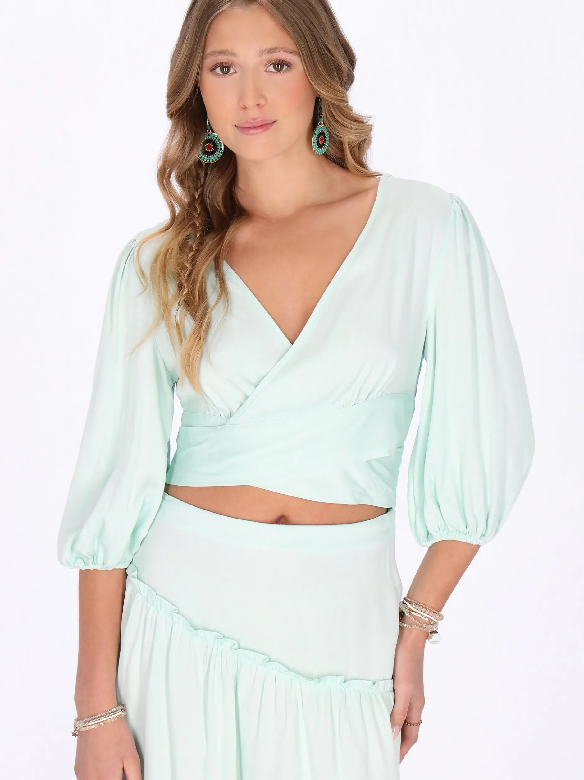 IZIA Damen Bluse in mint