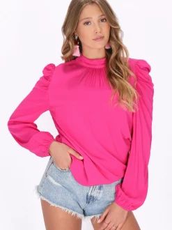 IZIA Damen Bluse in pink