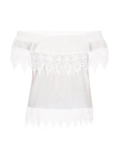 IZIA Damen Bluse in weiß