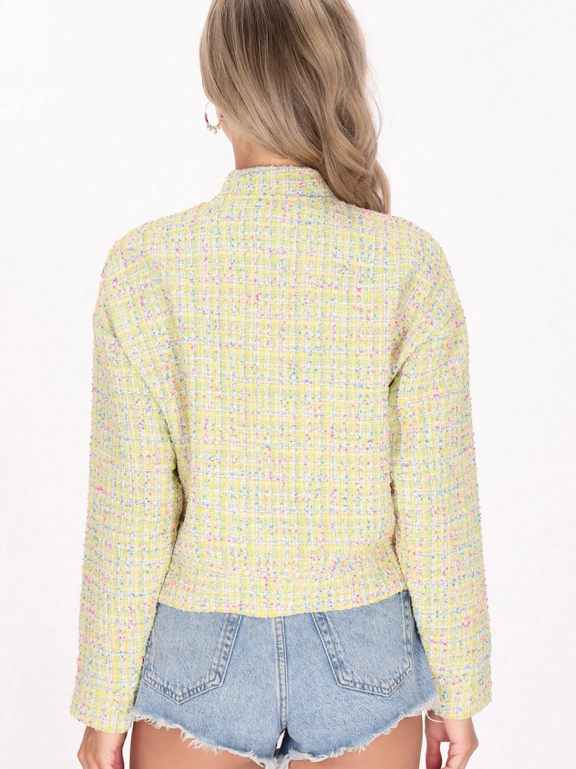 IZIA Damen Jacke in limone