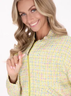 IZIA Damen Jacke in limone
