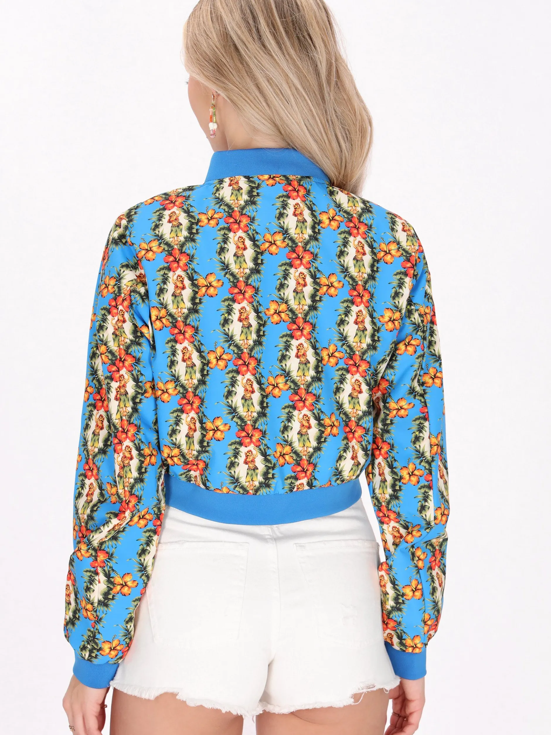 IZIA Damen Jacke in mehrfarbig