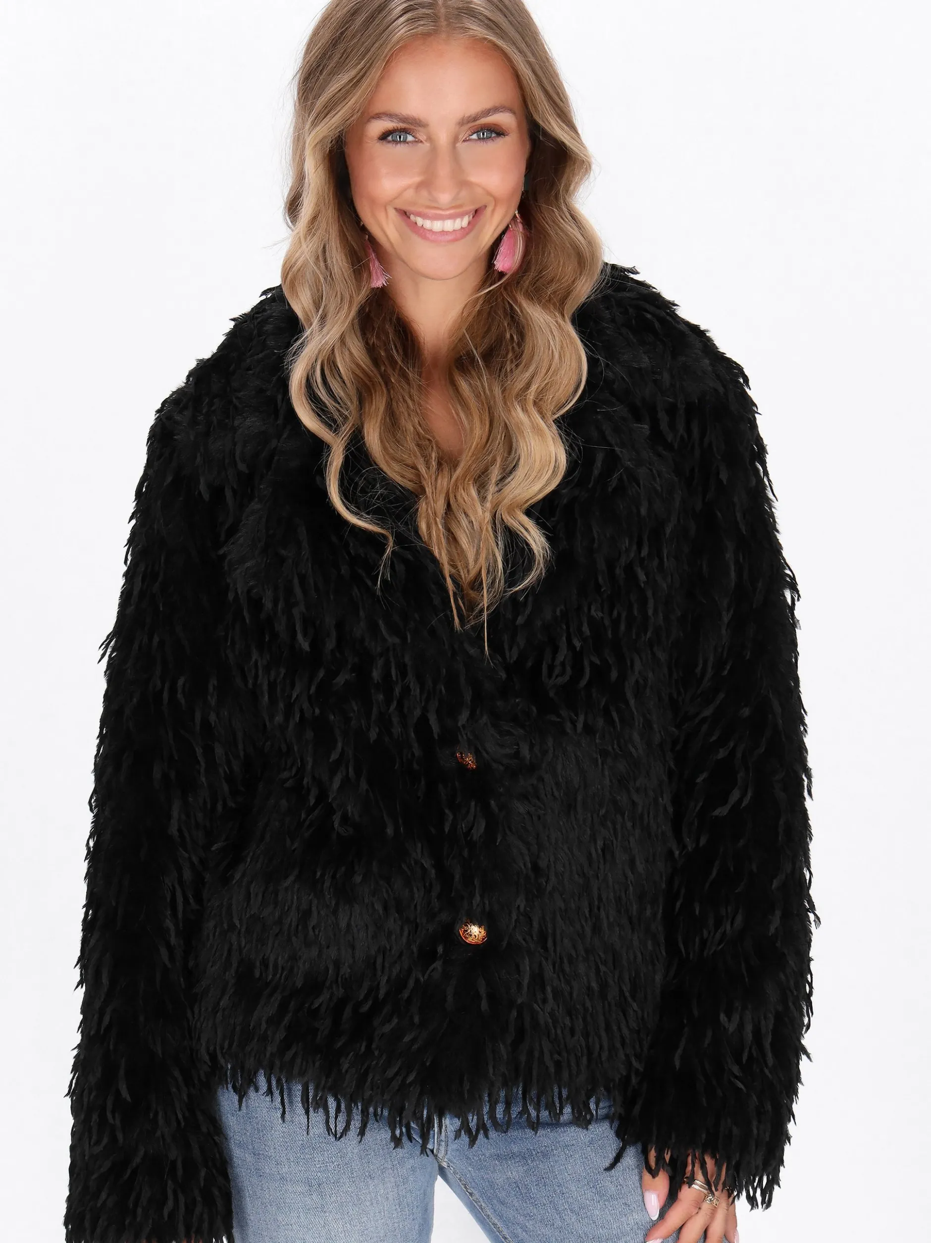 IZIA Damen Jacke in schwarz