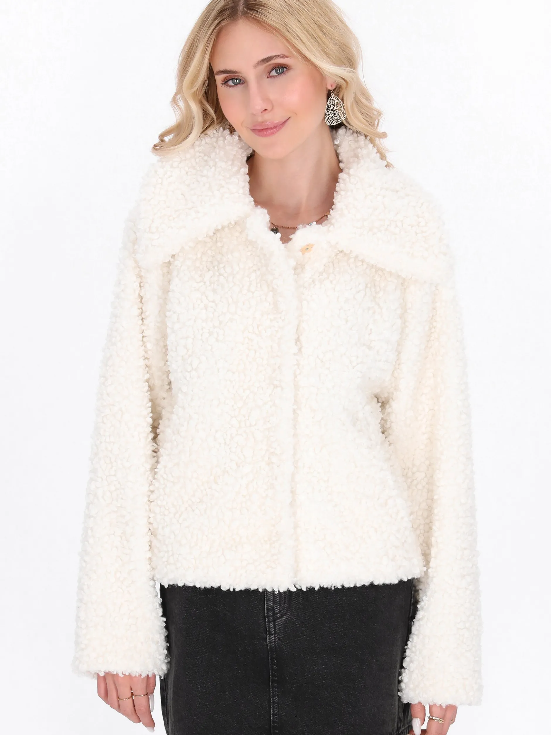IZIA Damen Jacke in weiß