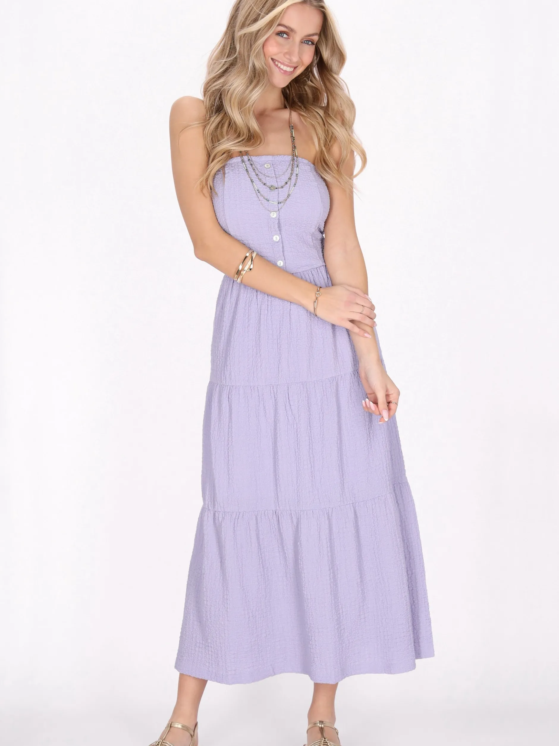 IZIA Damen Kleid in lila