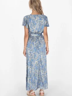IZIA Damen Kleid in mehrfarbig - Länge: mittel