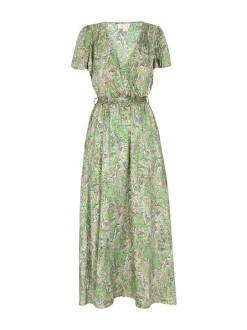 IZIA Damen Kleid in mehrfarbig - Länge: mittel