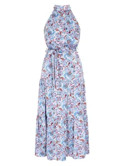 IZIA Damen Kleid in mehrfarbig