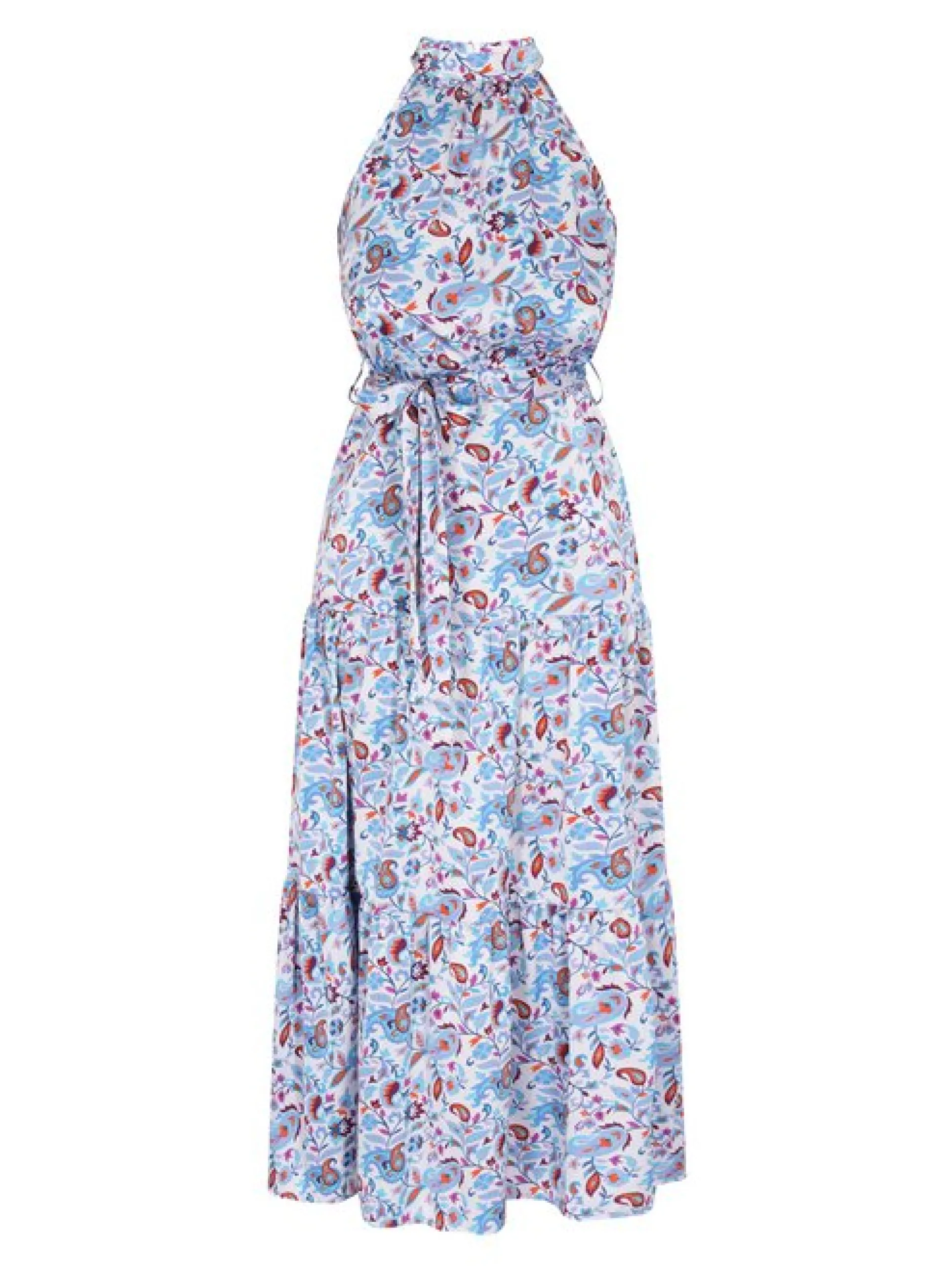 IZIA Damen Kleid in mehrfarbig