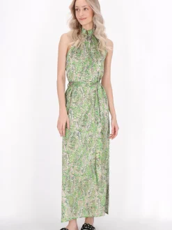 IZIA Damen Kleid in mehrfarbig - Länge: mittel