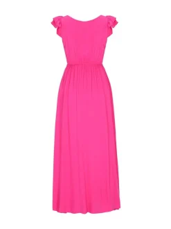 IZIA Damen Kleid in pink - Länge: mittel