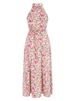 IZIA Damen Kleid in rot