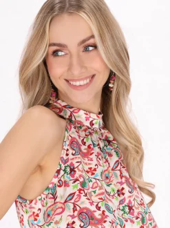 IZIA Damen Kleid in rot