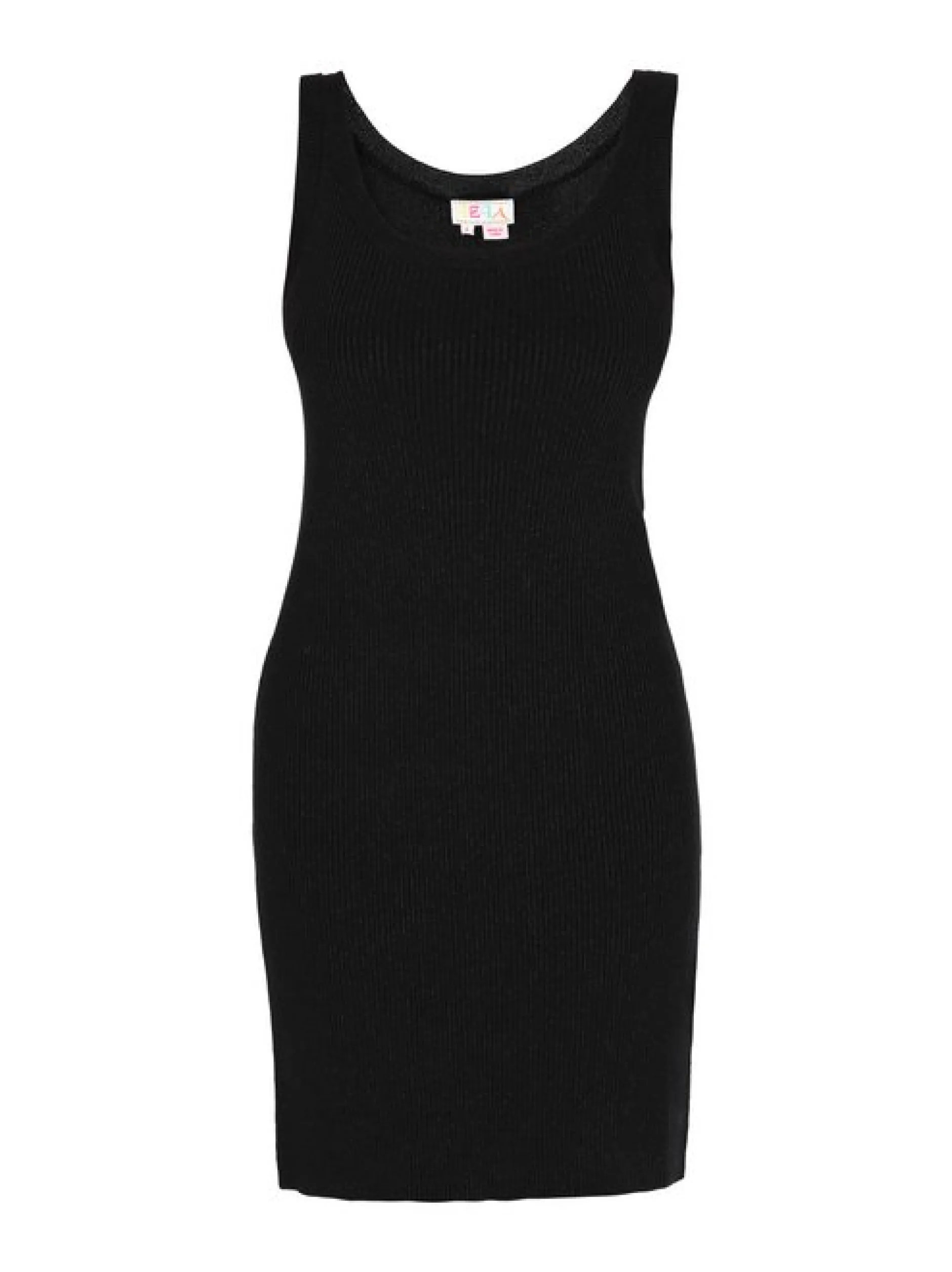 IZIA Damen Kleid in schwarz - Länge: mittel