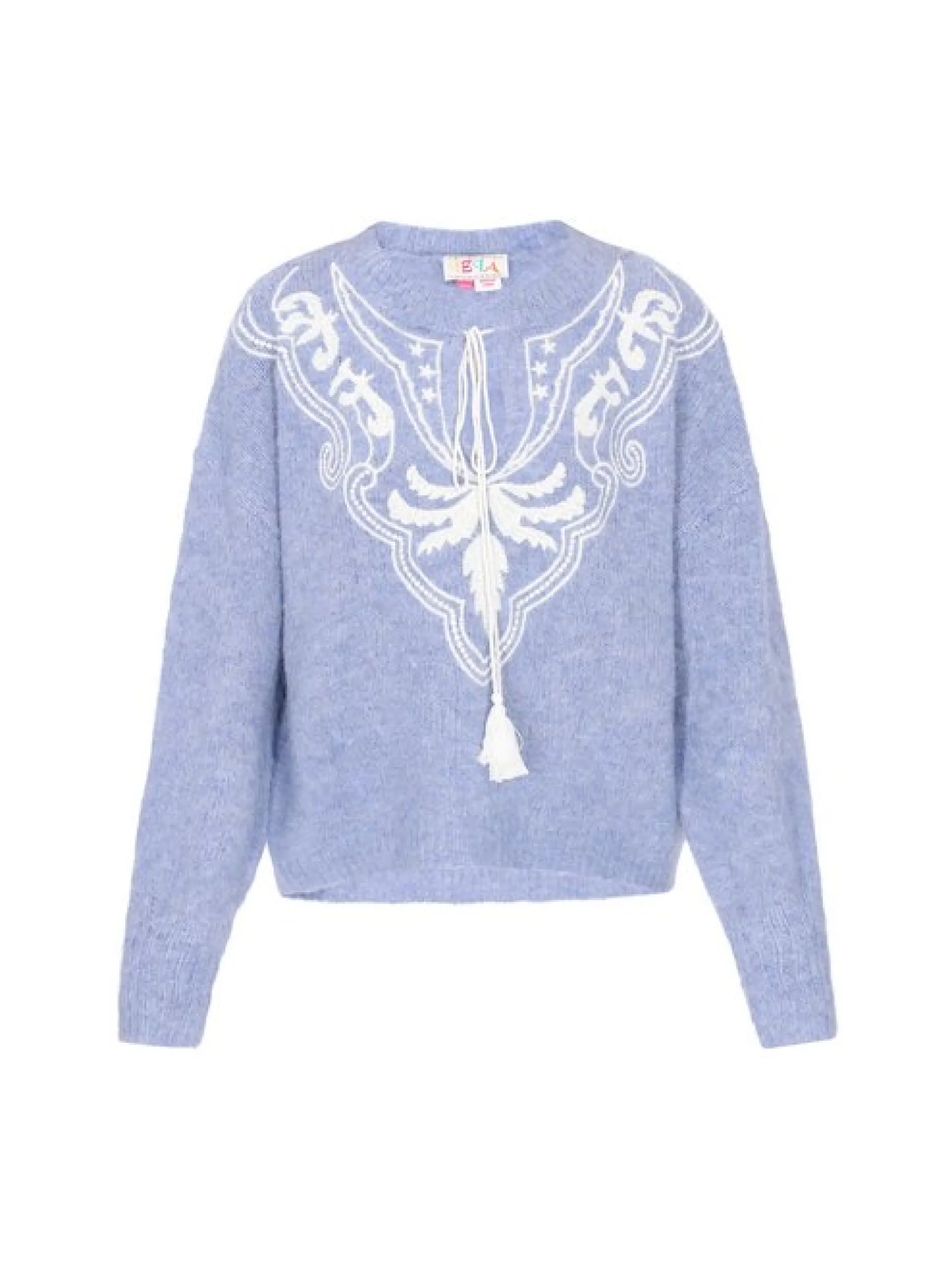 IZIA Damen Pullover in blau