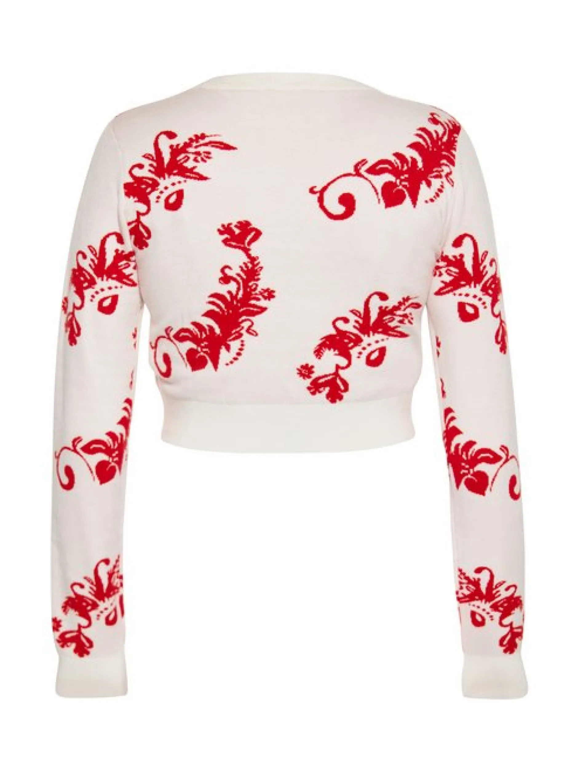 IZIA Damen Pullover in rot - Ausschnitt: Rundhals