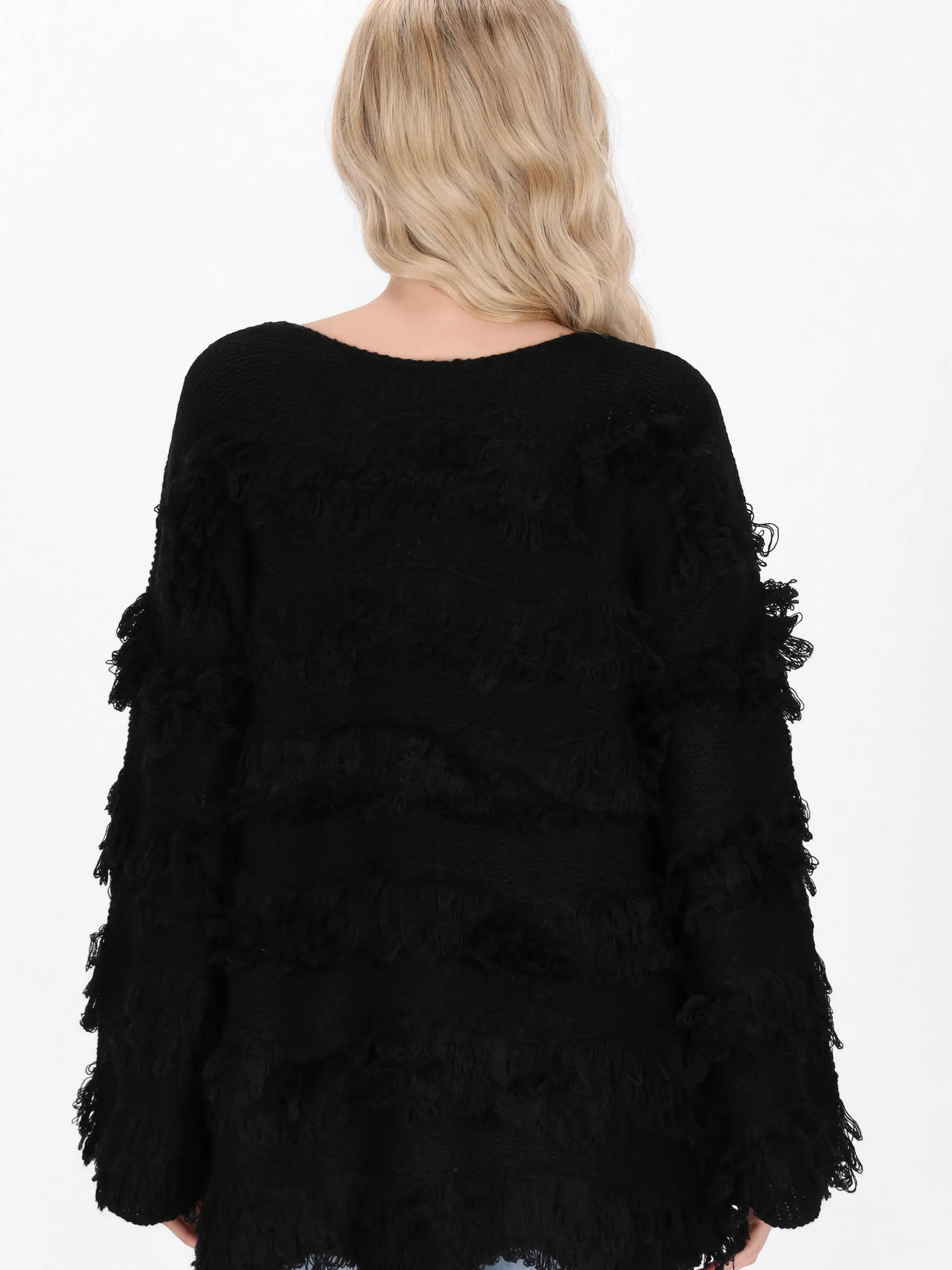 IZIA Damen Pullover in schwarz