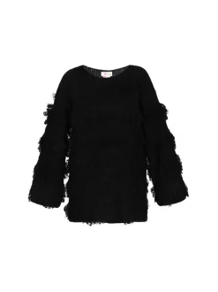 IZIA Damen Pullover in schwarz