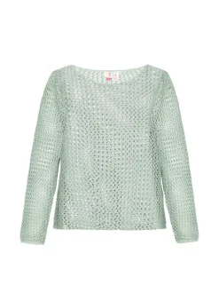 IZIA Damen Pullover in türkis