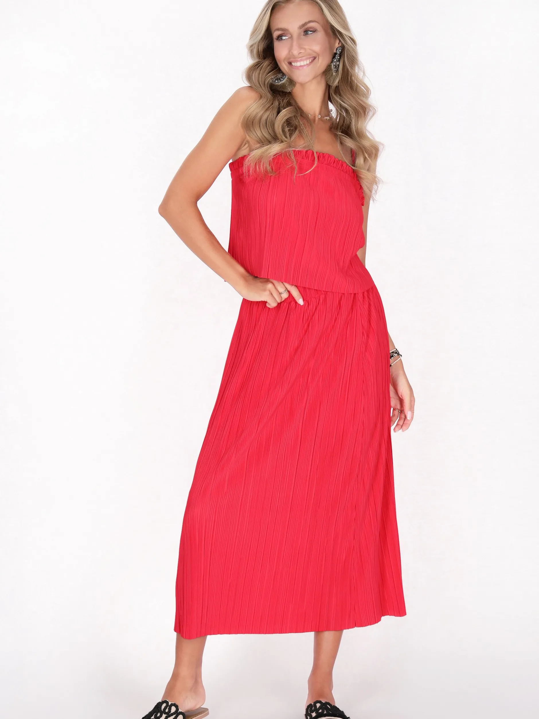 IZIA Damen Rock in fuchsia