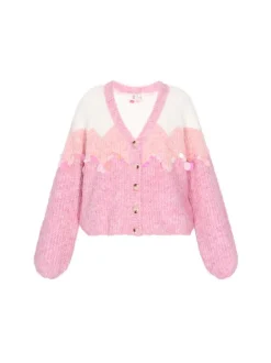 IZIA Damen Strickjacke in ecru
