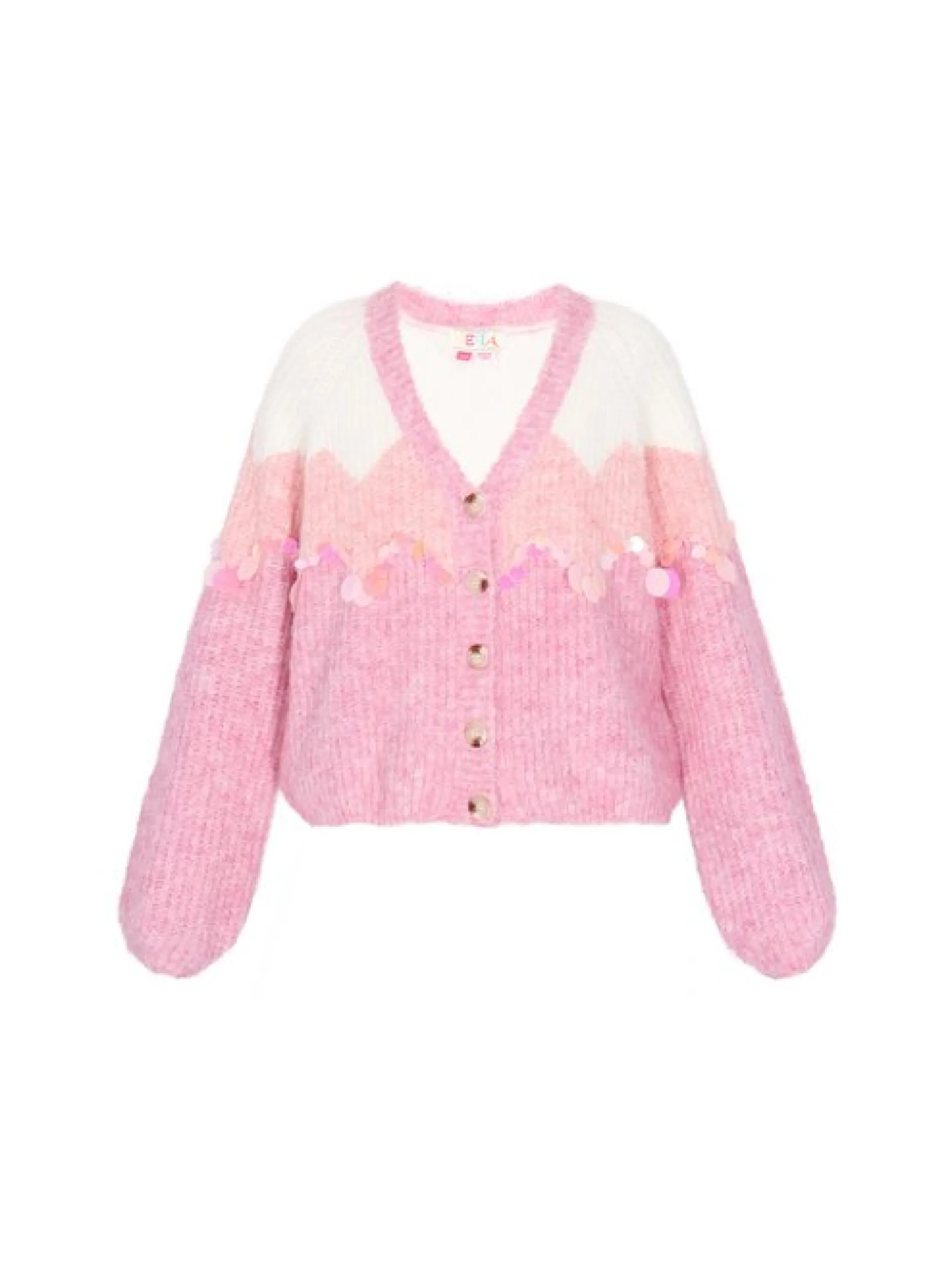 IZIA Damen Strickjacke in ecru