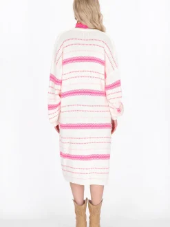IZIA Damen Strickjacke in ecru