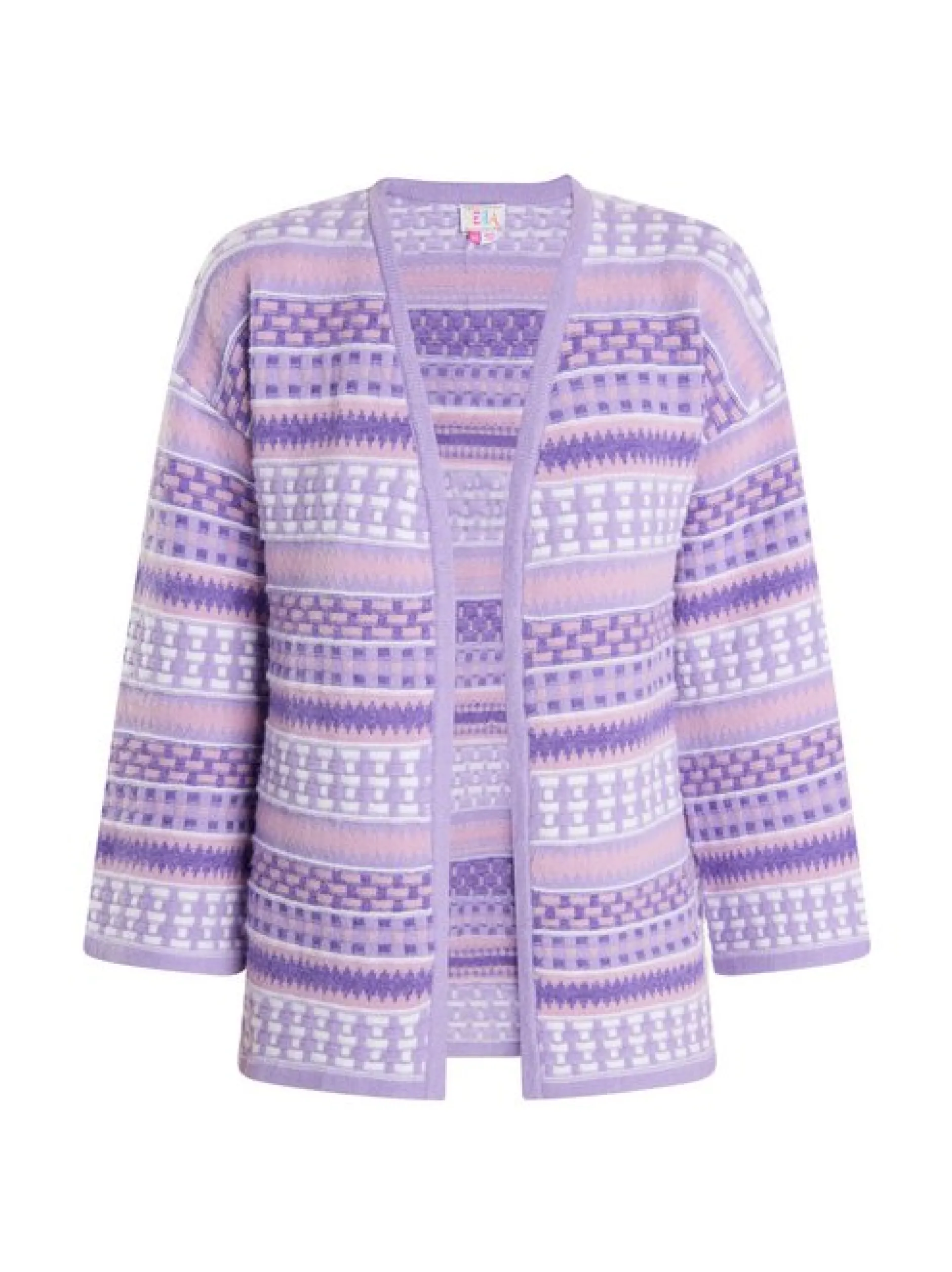IZIA Damen Strickjacke in flieder