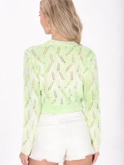 IZIA Damen Strickjacke in mehrfarbig