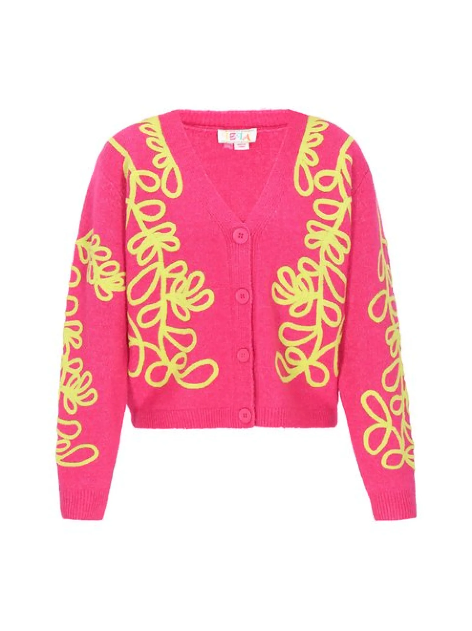 IZIA Damen Strickjacke in pink