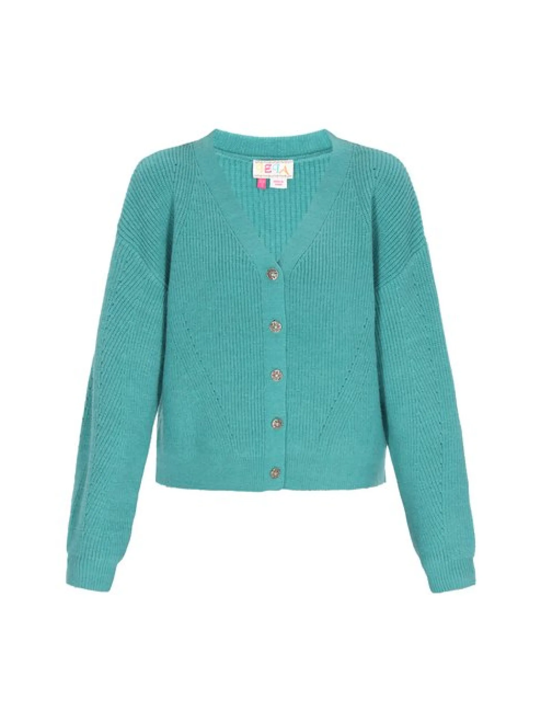 IZIA Damen Strickjacke in türkis