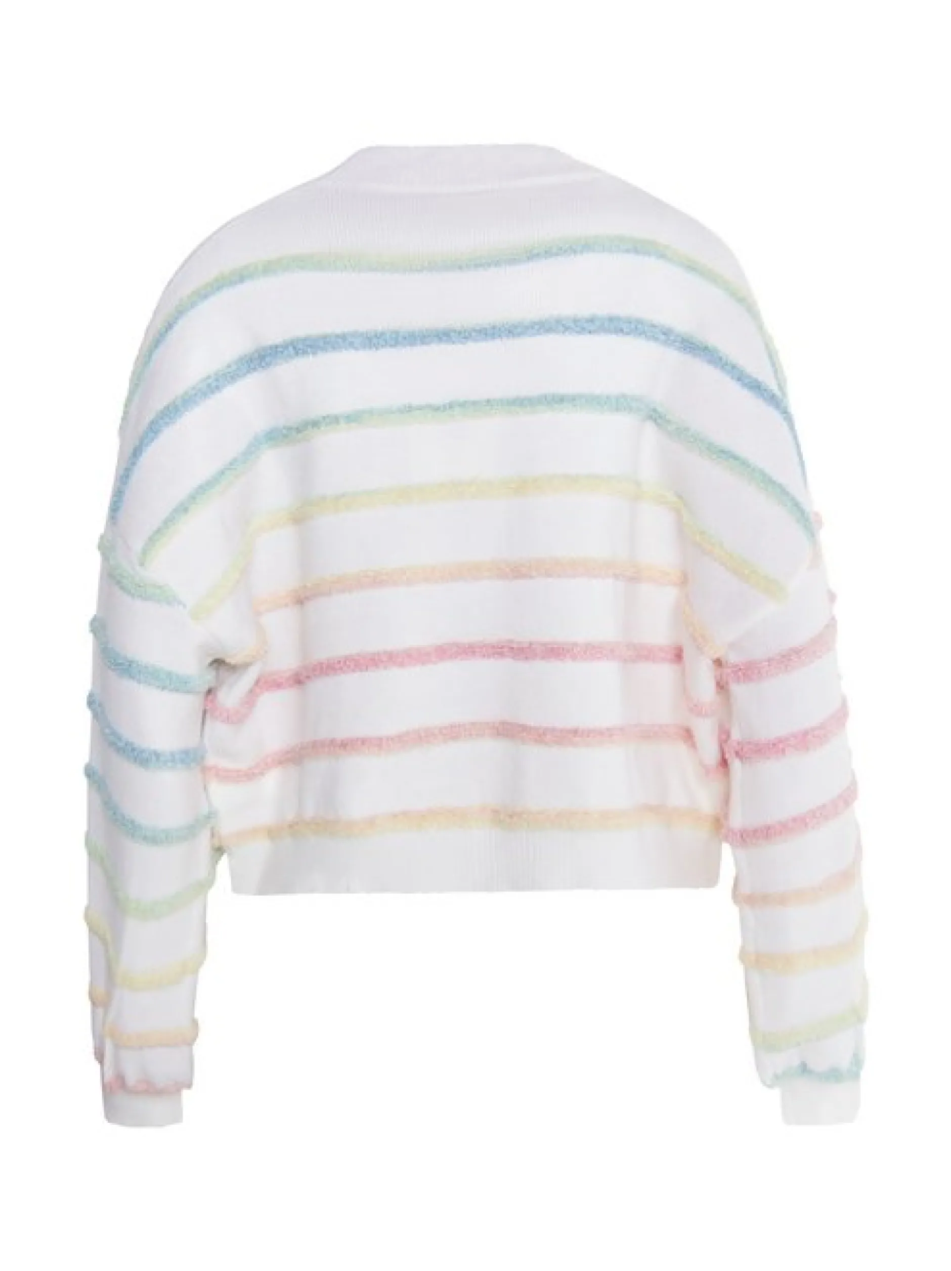IZIA Damen Strickjacke in weiß