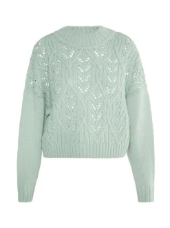 IZIA Damen Strickpullover in mint