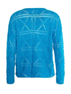 IZIA Damen Strickpullover in türkis