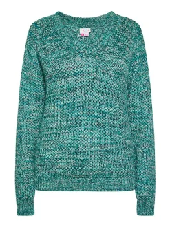 IZIA Damen Strickpullover in mehrfarbig
