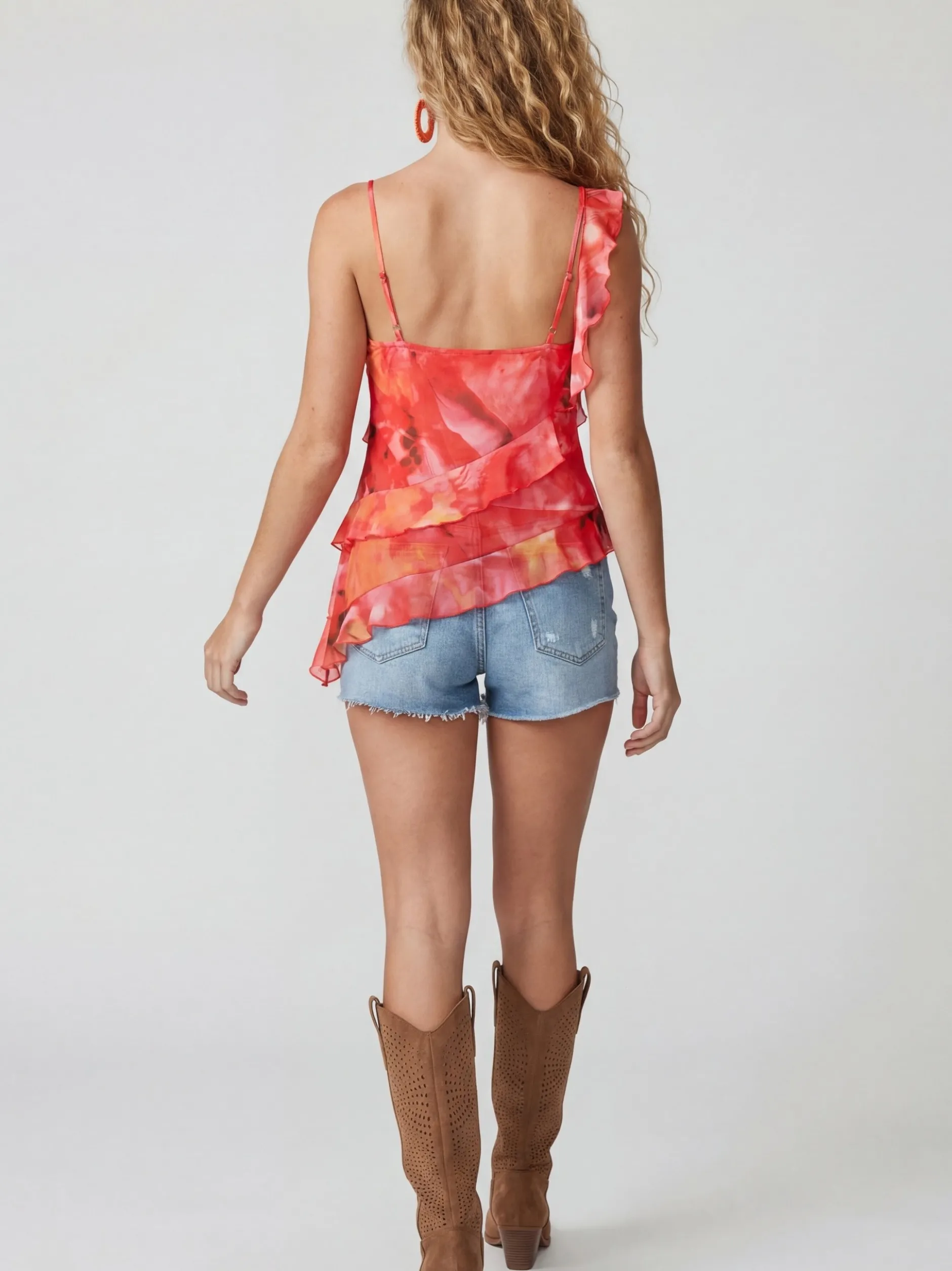 IZIA Damen Top in rot