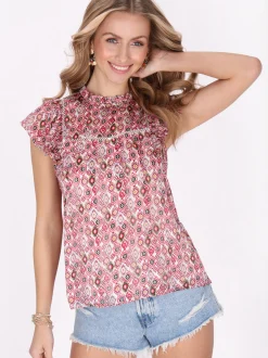 IZIA Damen Top in rot
