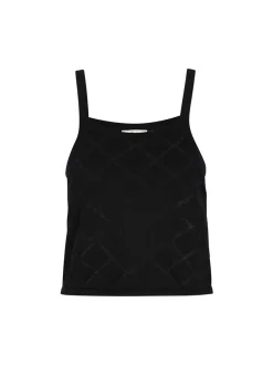 IZIA Damen Top in schwarz