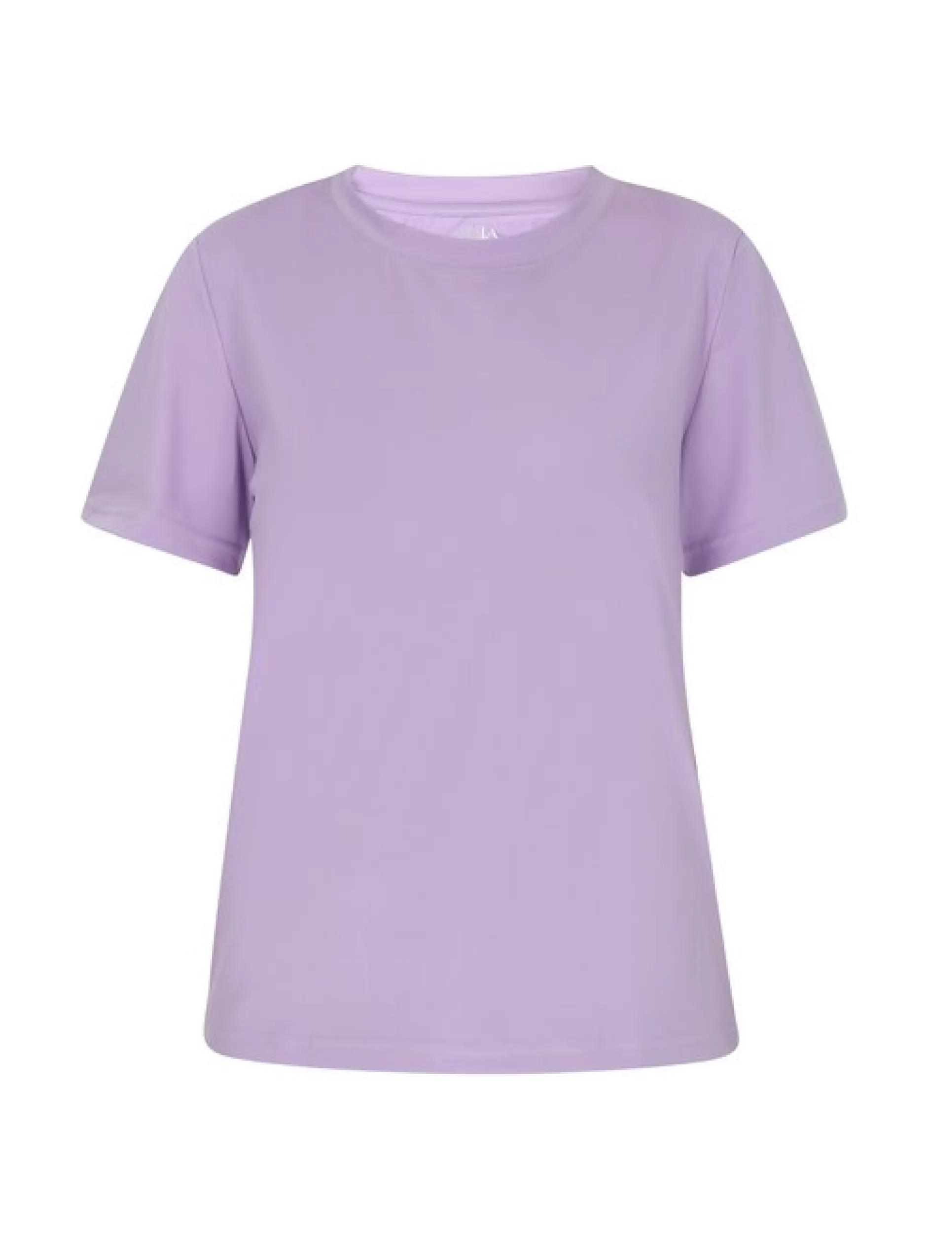IZIA Damen T-Shirt in lila - Ausschnitt: Rundhals