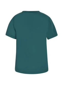 IZIA Damen T-Shirt in petrol - Ausschnitt: Rundhals