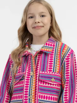 IZIA Mädchen Hemdjacke in pink