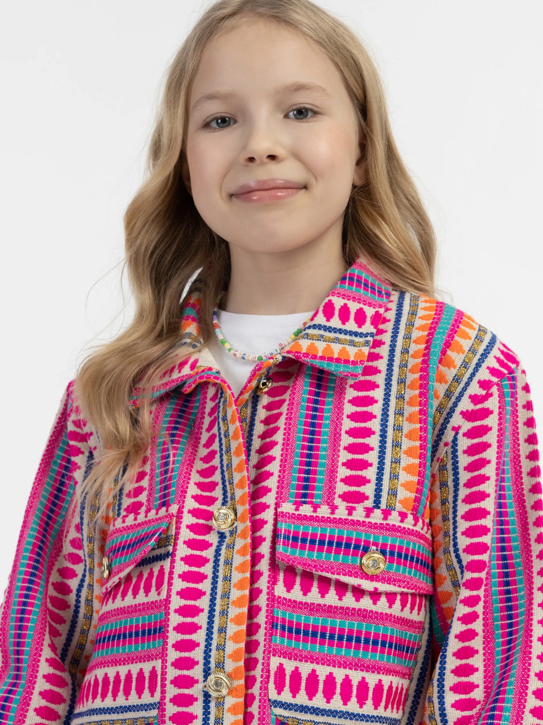 IZIA Mädchen Hemdjacke in pink